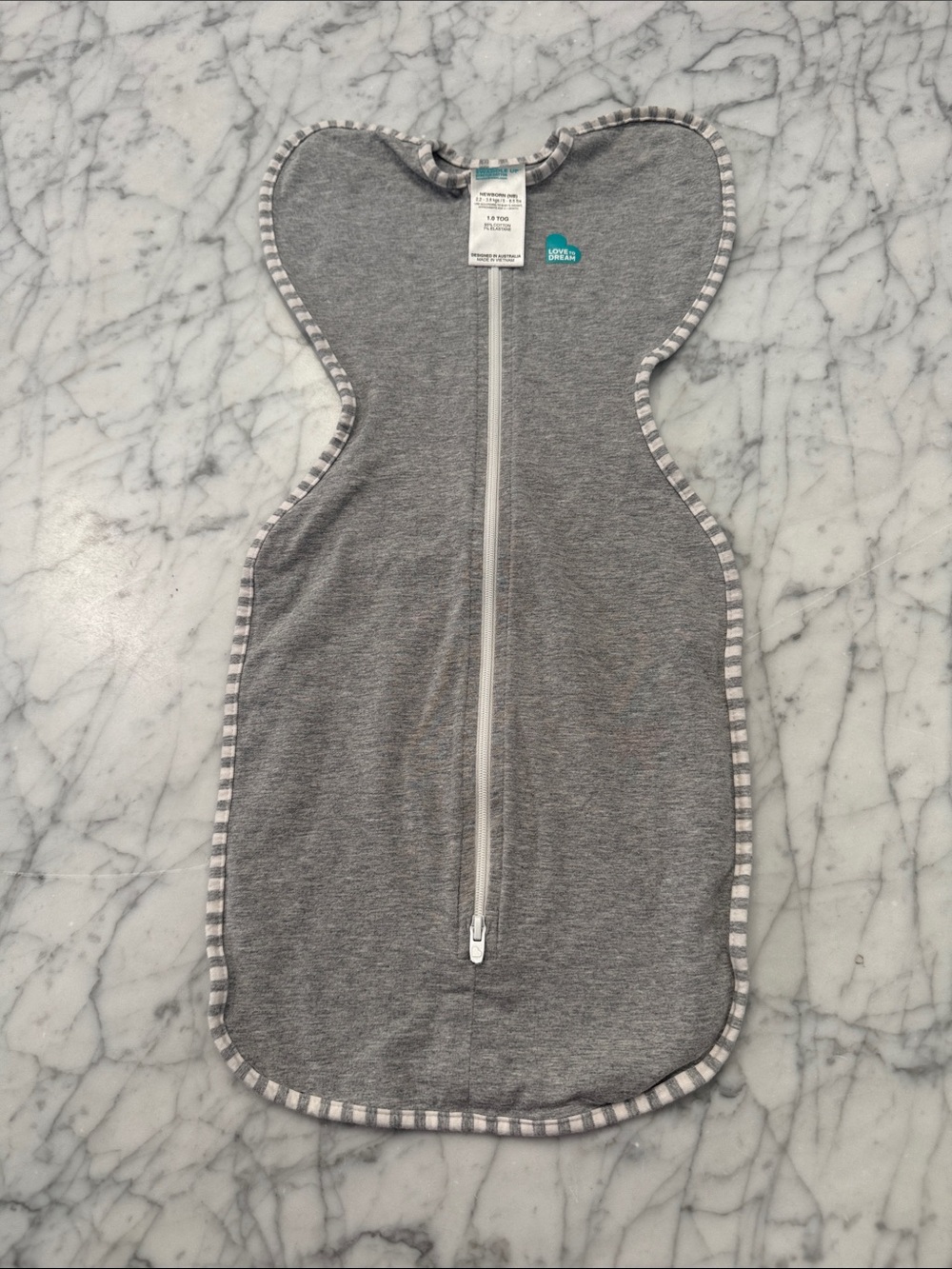 Swaddle Up Infant Sleep Swaddle Zip Pajama Newborn 1.0 TOG love to dream